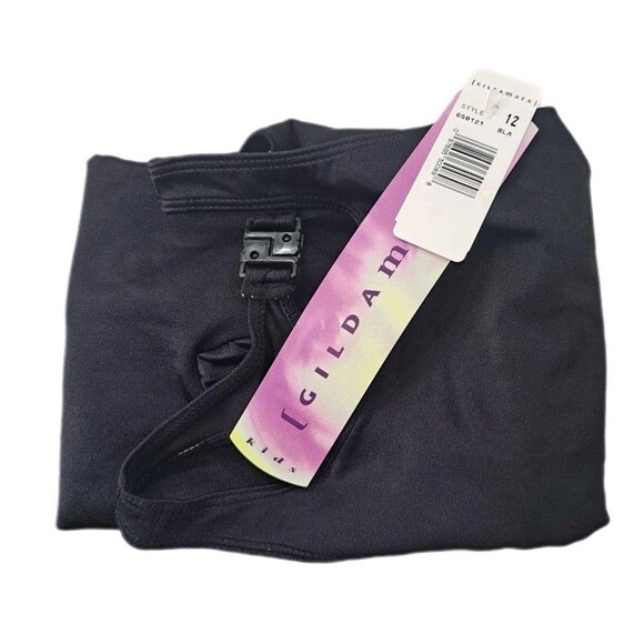 Gilda Marx Y2K Keyhole Racerback Cutout Biketard Singlet Lycra Girls Size 12/14 - Picture 10 of 10